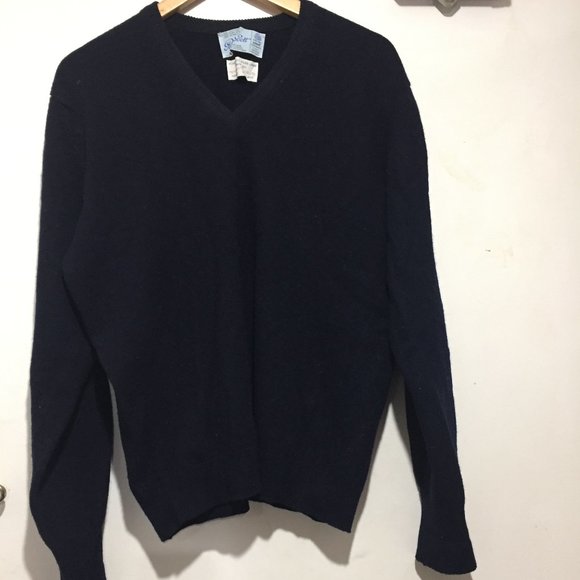 VINTAGE PETER SCOTT KNITTED WOOL SWEATER SIZE M - Picture 2 of 6